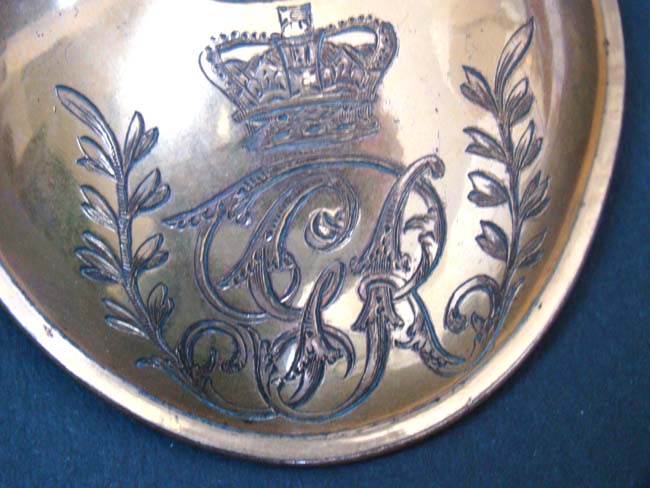 A late 18th century British Officer's Gilt Brass Gorget circa 1796 — image 2